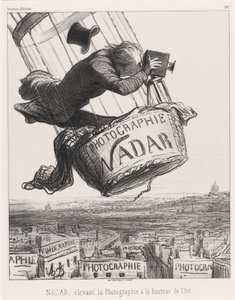 Nadar lyfter fotografi till konstens höjd av Honoré Daumier