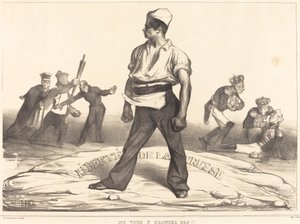 Bråka inte med det!! av Honoré Daumier