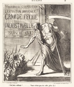 Nej... du är inte från det rummet! av Honoré Daumier