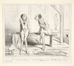 Vår goda allierade Pacha d av Honoré Daumier