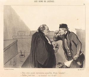 Vi har stor representation idag av Honoré Daumier