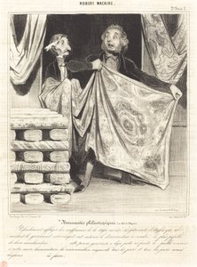 Filantropiska nyheter... av Honoré Daumier