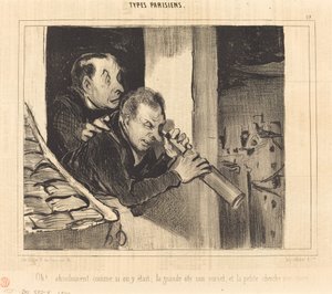 Åh!... absolut som om vi vore där; den stora... av Honoré Daumier