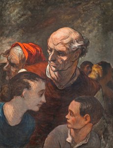 På Barrikaderna av Honoré Daumier