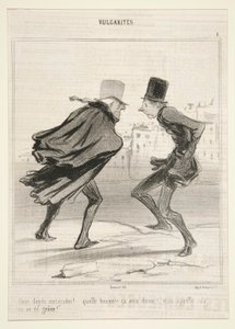 Elva grader Celsius! av Honoré Daumier