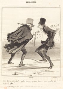 Elva grader Celsius! av Honoré Daumier