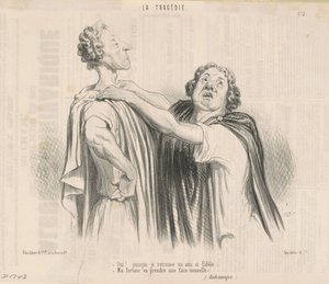 ja! Eftersom jag hittar en så trogen vän... av Honoré Daumier