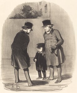 Ja, herr Chapuzot... av Honoré Daumier