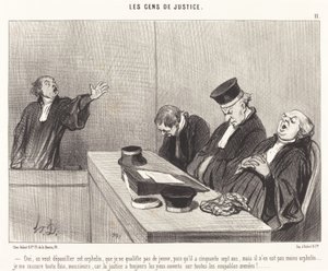 Ja, vi vill råna denna föräldralösa... av Honoré Daumier