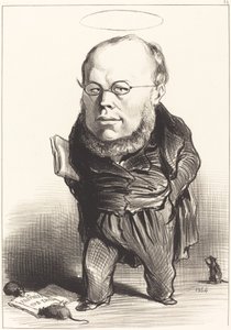 P.J. Proudhon av Honoré Daumier