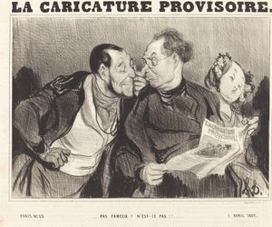Inte känd? Är det inte!!... av Honoré Daumier