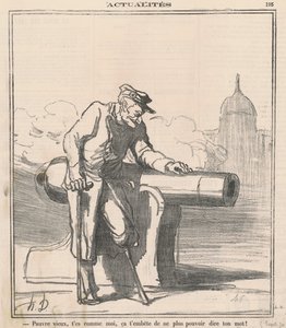Stackars gamla! Du är som jag... av Honoré Daumier