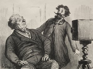 Fotograf och fotograferad av Honoré Daumier