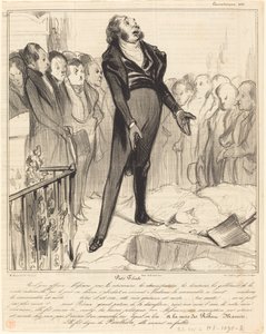 Vänlig fromhet av Honoré Daumier