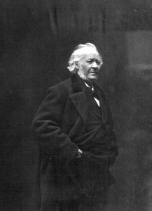 Porträtt av Daumier. av Honoré Daumier