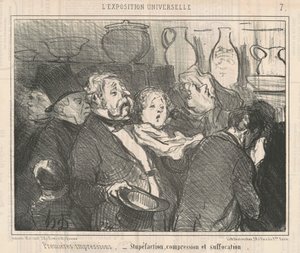 Första intryck...Förvåning... av Honoré Daumier