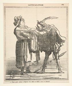 Ta hand om dig, Madame la Majorite! av Honoré Daumier