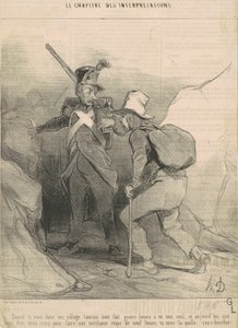 När du var i din by skulle du ha... av Honoré Daumier