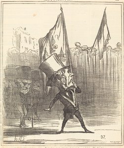 Titta, men rör den inte! av Honoré Daumier