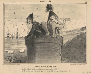 Blåskäggstornet förnyat av Honoré Daumier
