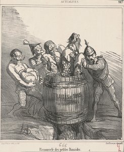 Förnyade små Danaides av Honoré Daumier