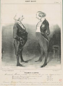 Avgörande poäng av Honoré Daumier