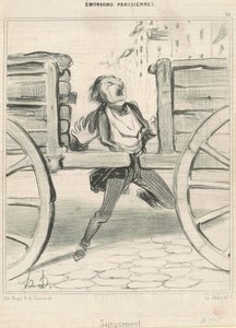 Beslag av Honoré Daumier