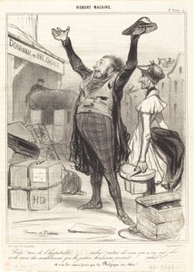 Hej! Land av gästfrihet... av Honoré Daumier