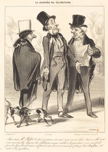 Utan tvekan har Mr. Riflot rätt... av Honoré Daumier