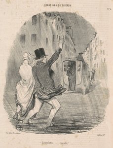 Saprelotte ... Komplett! ... av Honoré Daumier