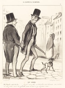 Sju timmar av Honoré Daumier