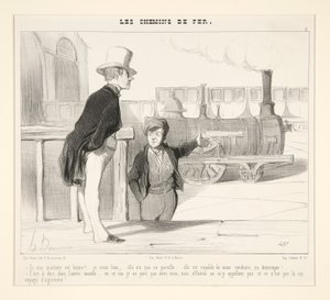 Om min maskin är bra? av Honoré Daumier