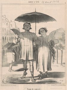 Värmeböljande outfit av Honoré Daumier