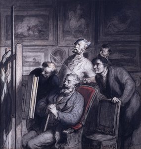 Amatörerna av Honoré Daumier