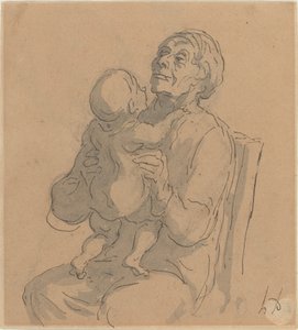 Mormor av Honoré Daumier