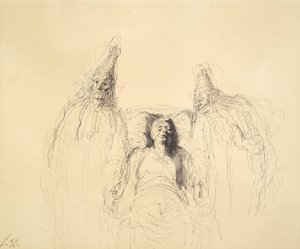 Den imaginära ogiltiga av Honoré Daumier
