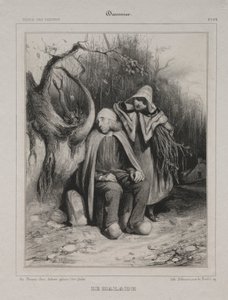 Den ogiltiga, 1835. av Honoré Daumier