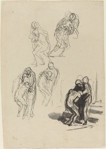 Den förlorade sonen av Honoré Daumier
