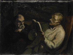 Läsningen av Honoré Daumier