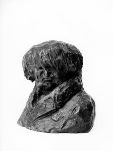 Bystmassorna av "" Celebrites du Juste Milieu" "" Karikatyr av Clement Prunelle (1777-1853), läkare, biträdande och borgmästare i Lyon"" Skulptur av Honore Daumier (1808-1879) 1800-talet. Dim i cm H 13 x L 15 Inv RF 263 Musee des Beaux Arts, Palais Long av Honoré Daumier
