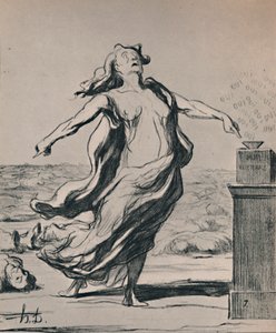Detta har dödat det, 1871, 1946 av Honoré Daumier