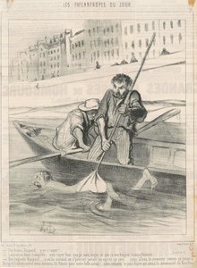 Dra upp, Gaspard... det kommer att bli neyer... av Honoré Daumier