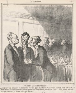 Alltid Hippofagerna av Honoré Daumier