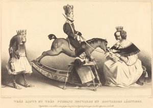 Mycket hög och mycket potent legit senap och senap av Honoré Daumier