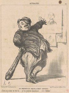 En nyomvänd bonapartist av Honoré Daumier