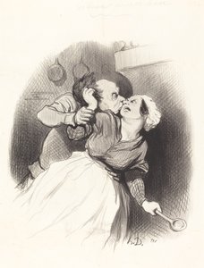 En återgång till ungdomen av Honoré Daumier