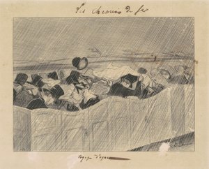 En nöjesresa från Paris till Orléans av Honoré Daumier