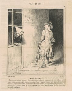En kinesisk skalbagge av Honoré Daumier