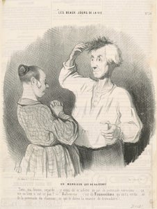 En gentleman som blir yngre av Honoré Daumier