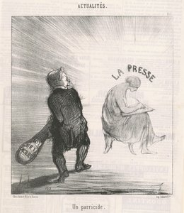 ett parmord av Honoré Daumier